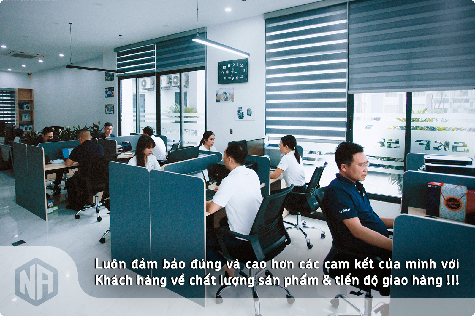 Vòng Bi Thành Đạt nỗ lực hết mình để đảm bảo đúng và cao hơn các cam kết của mình với Khách hàng, đặc biệt là các cam kết về chất lượng sản phẩm – dịch vụ và tiến độ giao hàng