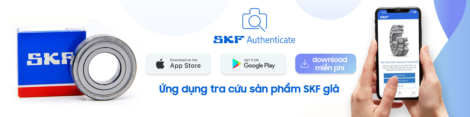 Kiểm tra vòng bi TĐ giả (Fake)